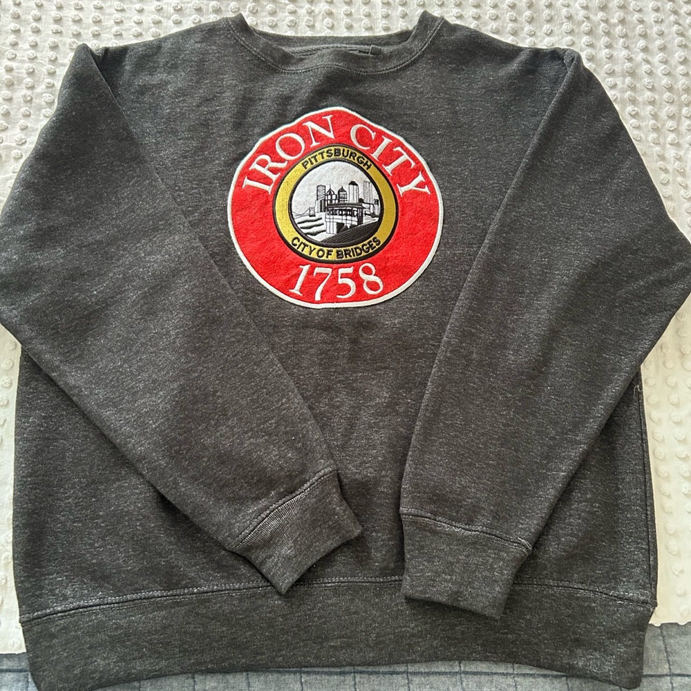 Charcoal Crewneck Sweater